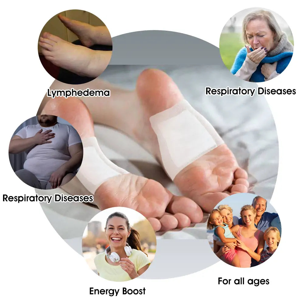 Bee Venom Lymphatic Drainage & Slimming Foot Patches (Buy 1 Get 1 FREE) 🐝👣