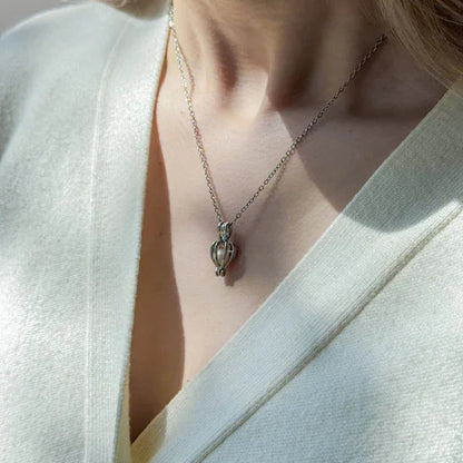 Real Freshwater Oyster Pearl Necklace Kit – Surprise Gift Set for Women